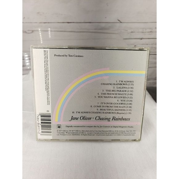 Chasing Rainbows - Audio CD By Jane‎ Olivor - VERY GOOD - Picture 5 of 6